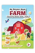 MERT BEBEK MY STİCKER BOOK '' BÖCEKLER-ÇİFTLİK'' , 2Lİ SET TÜKENMEYEN STİCKER KİTABI - 5