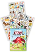MERT BEBEK MY STİCKER BOOK '' BÖCEKLER-ÇİFTLİK'' , 2Lİ SET TÜKENMEYEN STİCKER KİTABI - 3