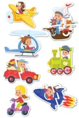 MERT BEBEK Baby Puzzle Taşıtlar - 3