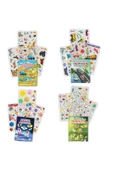 MERT BEBEK MY STİCKER BOOK 4LÜ SET2 ,TEKRAR KULLANILABİLİR STİCKER KİTABI, TÜKENMEYEN STİCKER KİTABI - 1