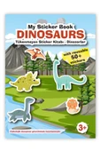 MERT BEBEK My Sticker Book '' Meslekler- Dinozorlar'' , 2li Set Tükenmeyen Sticker Kitabım - 5