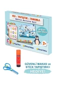 MERT BEBEK KES-YAPIŞTIR-TAMAMLA EĞİTİCİ AKTİVİTE SETİ, OKUL ÖNCESİ MAKASLI ETKİNLİK SETİ - 1