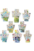 MERT BEBEK MY STİCKER BOOK 8Lİ SET,TEKRAR KULLANILABİLİR STİCKER KİTABI, TÜKENMEYEN STİCKER KİTABI - 1