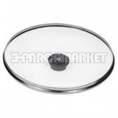 Tüm Tencerelere Uygun Kaliteli Cam Kapak 18 cm - 2