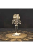 Masa Lambası Kristal Elmas Led Masa Lambası Bar Restoran Masa Lambası Kristal thumbnail 4