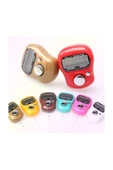 Yüzük Zikirmatik Çift Fonksiyonlu Elektronik Adımsayar Karışık Renk 1 Adet - 1