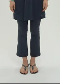 Kapalı Mayo- Likra Tek Pantalon- Lacivert - 3