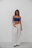 İnce Askılı Crop Top - 1