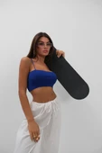 İnce Askılı Crop Top - 3