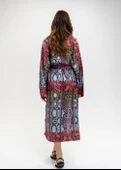 Yılan Desen Kimono - 11