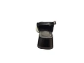 Ventes 8671036Z Arkası Açık Yuvarlak Burun 4 cm Kalın Topuklu Hasır Ayakkabı - 4