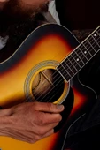 Maxword MCG-650SB Yüksek Kaliteli Ağaç Akustik Gitar Full Set - 5