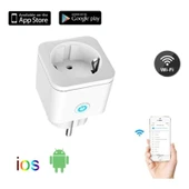 CATA CT-4010 akıllı wifi priz 16A smart home tuya smart life APP uygulama iphone android Uzaktan Kontrol - 1