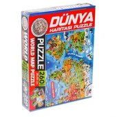 7375 Dünya Kültür Haritası Puzzle -Totteriq - 1
