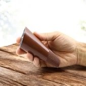 Ahşap Desenli Ayak Açılı Konik 12 cm Mobilya Yükseltici Baza Ayağı Koltuk Kanepe Altı Puf Ayakları thumbnail 4