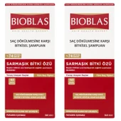 Bioblas Saç Dökülmesine Karşı Sarmaşık Bitki Özü Şampuan 360 ml 2 ADET - 1