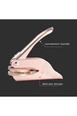 Soğuk Mühür Kabartma Damga Çelik Baskı Presi Desenli Rosegold thumbnail 2