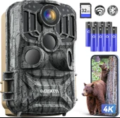 Fotokapan Gece Görüşlü 4K 48MP Av Kamerası 0.1s Tetik Hareket Aktif - 1