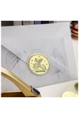 Soğuk Mühür Kabartma Damga Çelik Baskı Presi Desenli Gold - 10