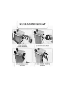 Mas Masa Tipi Metal Kollu Büyük Siyah Kalemtraş 6732 - 4