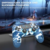 PS4 PS4 Pro PS4 Slim PS3 Oyun Konsolu İçin Kablosuz Wireless Control Kol 1000 mAh Batarya 12 Saat Çalışma Çift Titreşim - 5
