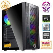 RaXius Nova G1 i9 4070-149KF i9-14900KF 16GB 512SSD RTX4060Ti 8 GB W11P Gaming Masaüstü Bilgisayar - 2