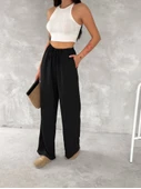 Ayrobin Oversize Pantalon - Siyah - 4