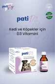 Patifly Kedi Ve Köpekler İçin D3 Takviye Gıda Liqit 50 ml thumbnail 1