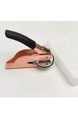 Soğuk Mühür Kabartma Damga Çelik Baskı Presi Lastik Sap Rosegold thumbnail 6