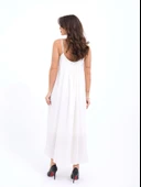 7296 ELBİSE-EKRU thumbnail 5