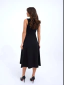 7182 ELBİSE-SİYAH thumbnail 3