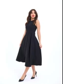 7182 ELBİSE-SİYAH thumbnail 5