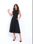 7182 ELBİSE-SİYAH thumbnail 4