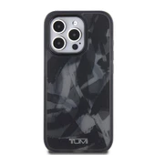 TUMI iPhone 15 Pro Kılıf TUMI Orjinal Lisanslı M-safe Şarj Özellikli Buzlanmış Saydam Fırça Kamuflajı Desenli Kapak thumbnail 5