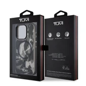 TUMI iPhone 15 Pro Kılıf TUMI Orjinal Lisanslı M-safe Şarj Özellikli Buzlanmış Saydam Fırça Kamuflajı Desenli Kapak thumbnail 9
