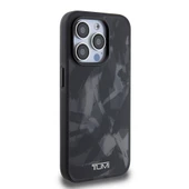TUMI iPhone 15 Pro Kılıf TUMI Orjinal Lisanslı M-safe Şarj Özellikli Buzlanmış Saydam Fırça Kamuflajı Desenli Kapak thumbnail 6