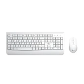 Lecoo CM105 USB Kablolu Türkçe Q Klavye & Mouse Set Beyaz - 1