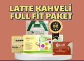 One more international  LATTE KAHVELİ FULL FİT PAKET - 1