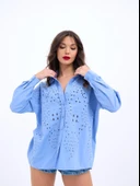 7034 GÖMLEK-KOYU MAVİ - 5