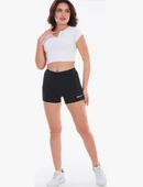 Isula Orijinal Hybrid Siyah Kadın Voleybol Taytı thumbnail 2