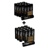 I-Gen P179 16 Adet AA Pro 2950 mAh Şarjlı Kalem Pil + 16 Adet AAA Pro 1100 mAh Şarjlı İnce Kalem Pil 1.2V NI-MH - 1