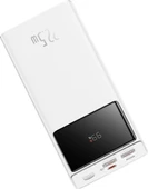 BASEUS PPXJ080102 Star-Lord Overseas Edition 30.000mAh 22.5W Dijital Ekranlı Powerbank Beyaz - 2