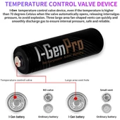 I-Gen P177 4 Adet AA Pro 2950 mAh Şarjlı Kalem Pil + 4 Adet AAA Pro 1100 mAh Şarjlı İnce Kalem Pil 1.2V NI-MH - 5