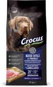Crocus Kuzu Etli Pirinçli Yet. Köpek Maması 15 Kg - 1