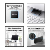 Cudy FS108 8Port 10/100Mbps Duvar Montajlı Metal Masaüstü Switch - 4