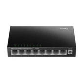 Cudy FS108 8Port 10/100Mbps Duvar Montajlı Metal Masaüstü Switch - 1