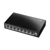 Cudy FS108 8Port 10/100Mbps Duvar Montajlı Metal Masaüstü Switch - 8