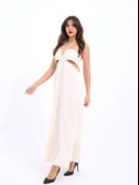 7024 ELBİSE-BEJ thumbnail 2