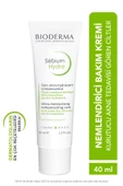 Bioderma Sebium Hydra Akneye Eğilimli Ciltler için Yatıştırıcı Nemlendirici Krem 40 ml - 1