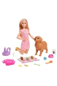 Barbie ve Yeni Doğan Köpekler Oyun Seti | HCK75 - 1